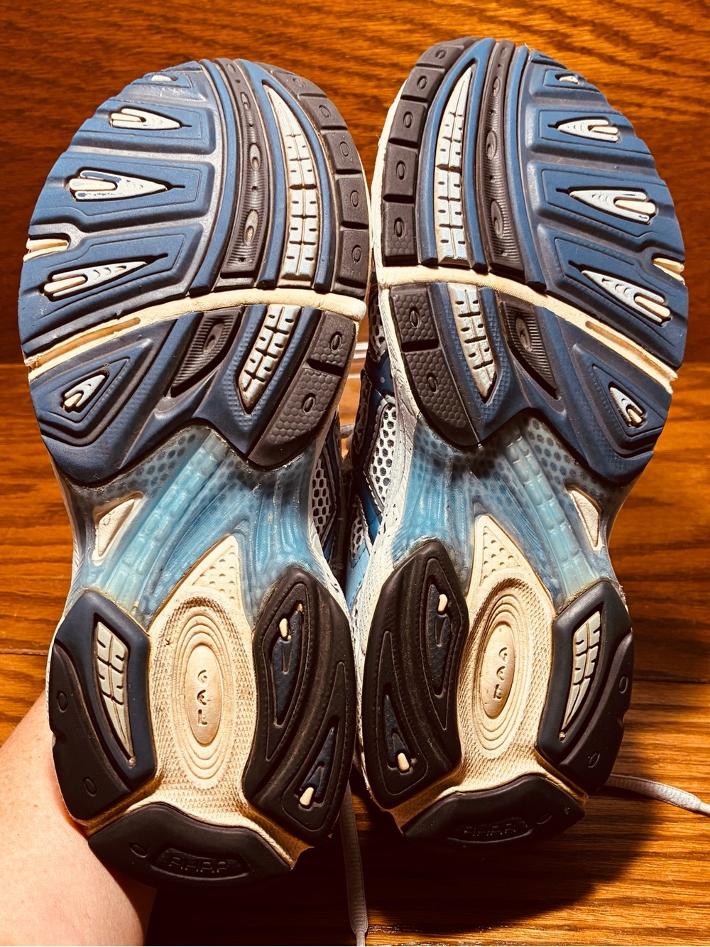 ASICS GEL-Phoenix T971N Running Shoes Gray Blue Women’s Size 7.5 - Picture 10 of 15